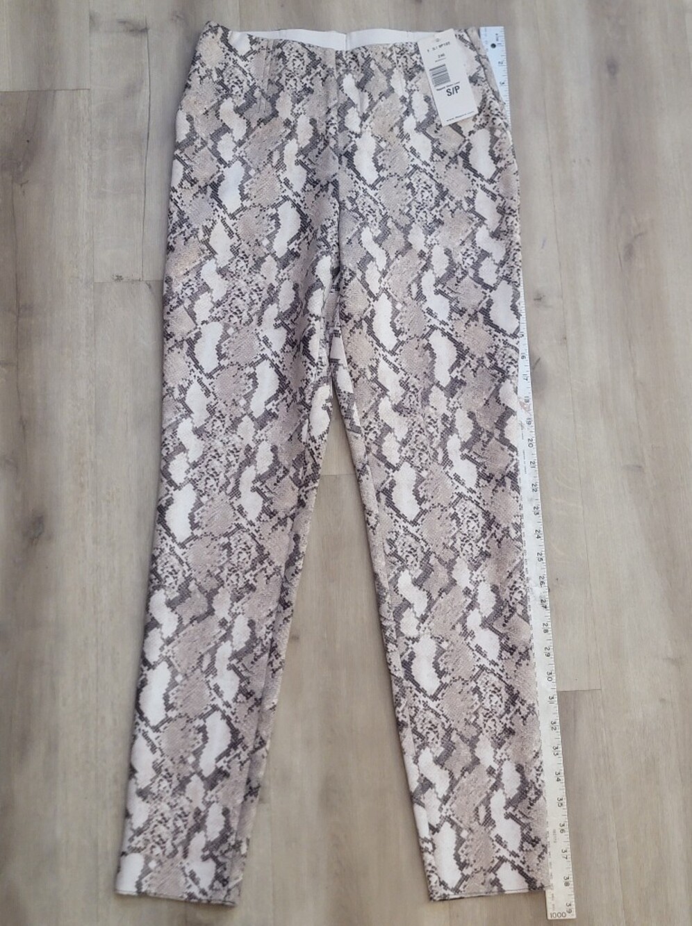 Craft Beige and Taupe Snake Print Skirt